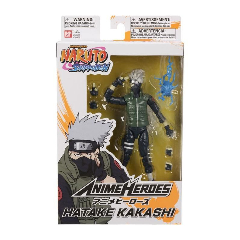 Anime Heroes - Naruto Shippuden - Figurine Anime heroes 17 cm - Kakashi Hatake