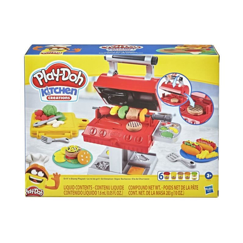 Play-Doh - Pate A Modeler - Le roi du Grill
