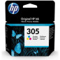 HP 305 Cartouche dencre trois couleurs authentique 3YM60AE pour HP DeskJet 2300/2710/2720/Plus4100, HP Envy 6000/Pro 6400