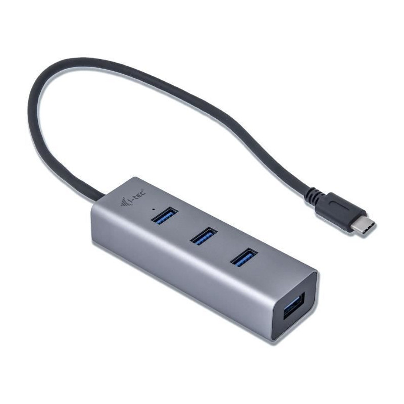i-tec - USB-C Metal 4-Port USB HUB