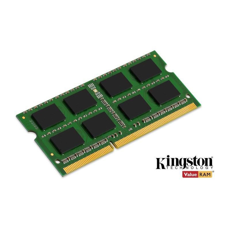 KINGSTON - Memoire PC Portable ValueRAM SO-DIMM DDR3 - 4Go 1x4Go - 1600MHz - CAS11 KVR16S11S8/4
