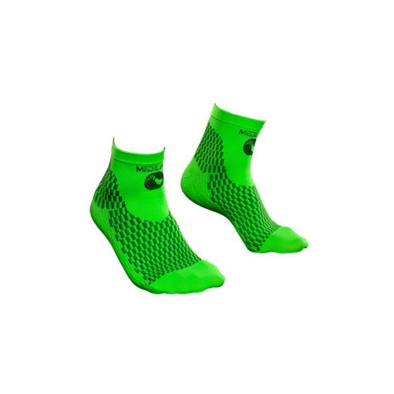 Socquettes de compression sport We Perf Vert