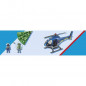 PLAYMOBIL - 70569 - Police Helicoptere de police et parachutiste