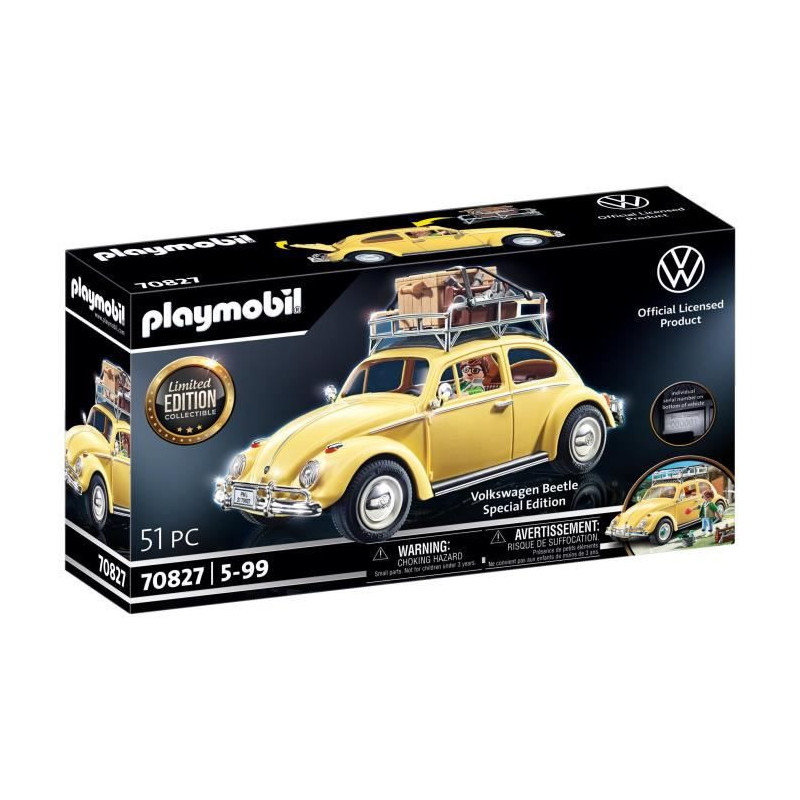 PLAYMOBIL - 70827 - Volkswagen Coccinelle - Edition speciale