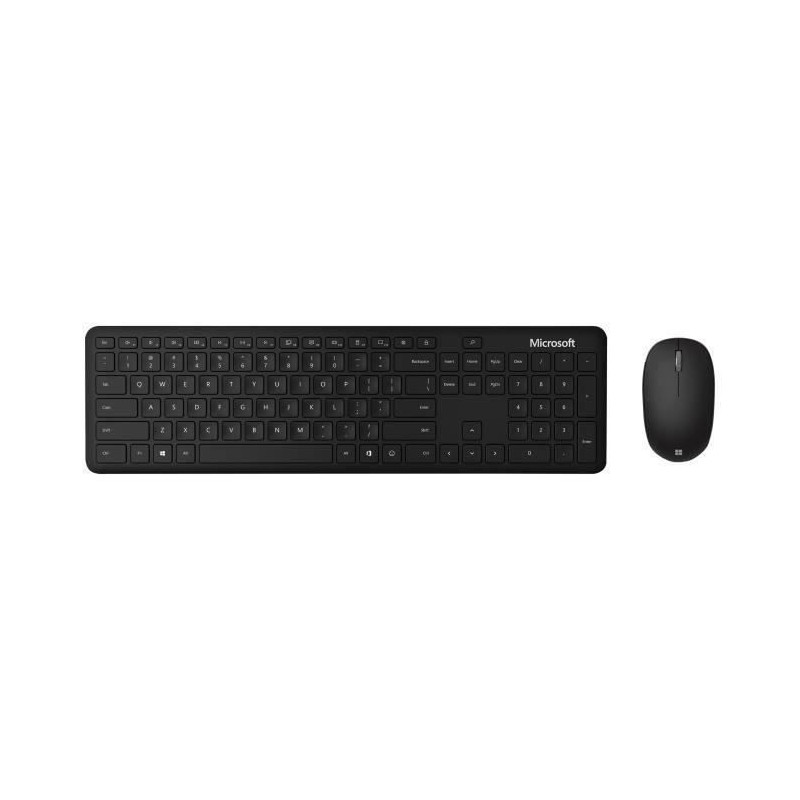 MICROSOFT Bluetooth Desktop - Ensemble clavier et souris - Sans fil - Bluetooth 4.0 - Noir Mat - AZERTY