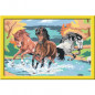Numero dart - grand format - Horde de chevaux - Ravensburger - Kit complet de Peinture au numero - Des 9 ans