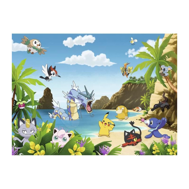 Puzzle 200 p XXL - Attrapez-les tous ! / Pokemon