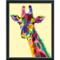 CreArt - grand - Girafe - Ravensburger - Coffret complet - Peinture au numero Adulte - Des 12 ans