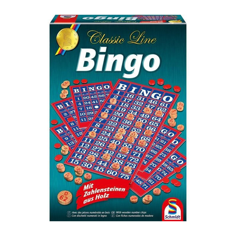 Bingo - Jeu de societe - Classic line - SCHMIDT AND SPIELE