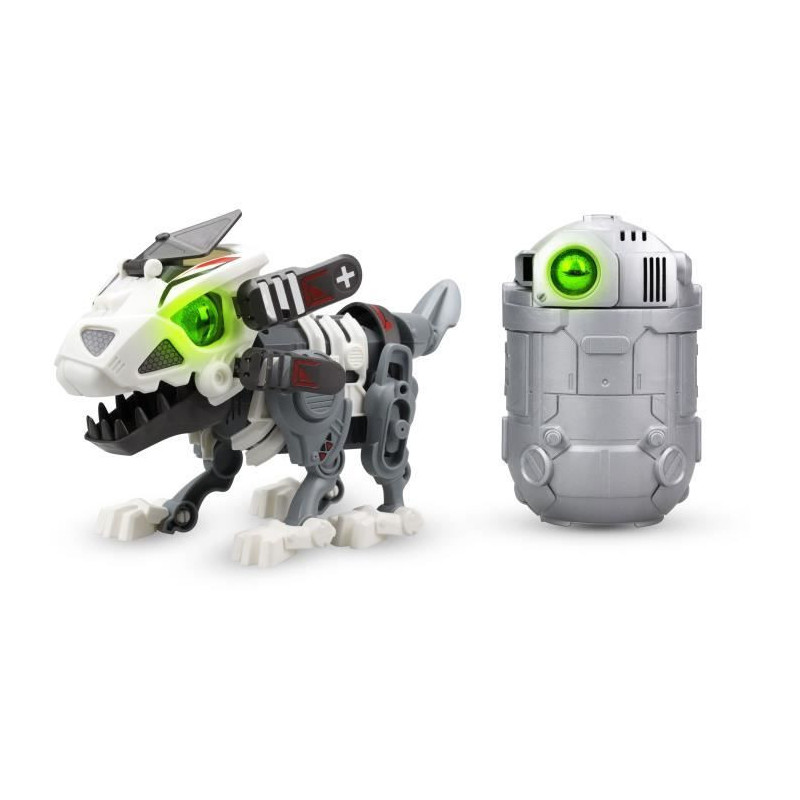 YCOO -MEGA BIOPOD - Robot Dinosaure interactif dans sa capsule - 25 pieces - Des 5 ans