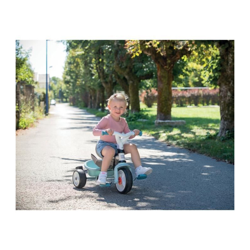 Tricycle Baby Balade Plus Bleu - SMOBY