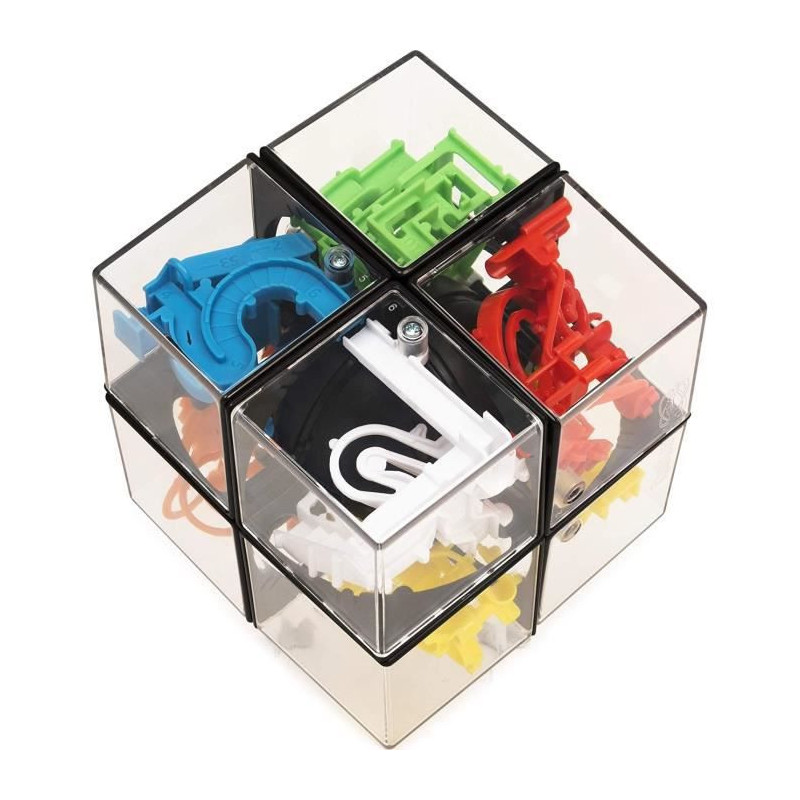 PERPLEXUS Rubiks 2x2 - Jeu daction et de reflexe RUBIKS - Modele aleatoire