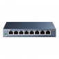 TP-Link Switch de bureau 8 ports Gigabit 10/100/1000 Mbps TL-SG108 ideal pour etendre le reseau cable pour les bureaux a domicil