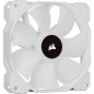 CORSAIR Ventilateur SP Series - White SP120 RGB ELITE - 120mm RGB LED Fan with AirGuide -Triple Pack Lighting Node CO-9050137-WW