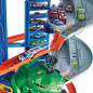 HOT WHEELS City Super Dino Robot Garage 90 cm de haut 100 places de parking - 2 vehicules inclus