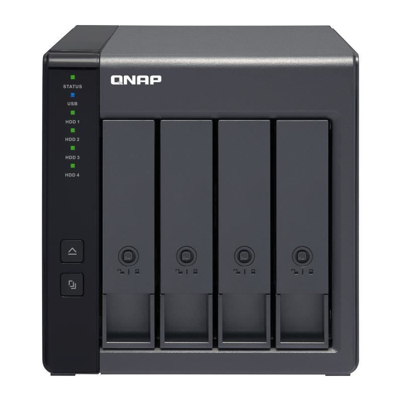 QNAP - Serveur de Stockage NAS - TR-004  - 4 Baies - USB-C 3.1 - Boitier nu