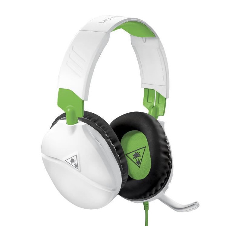 TURTLE BEACH Casque Gaming Recon 70X pour Xbox One - Blanc compatible PS4, PS4 Pro, Nintendo Switch, Appareil mobiles- TBS-2455-