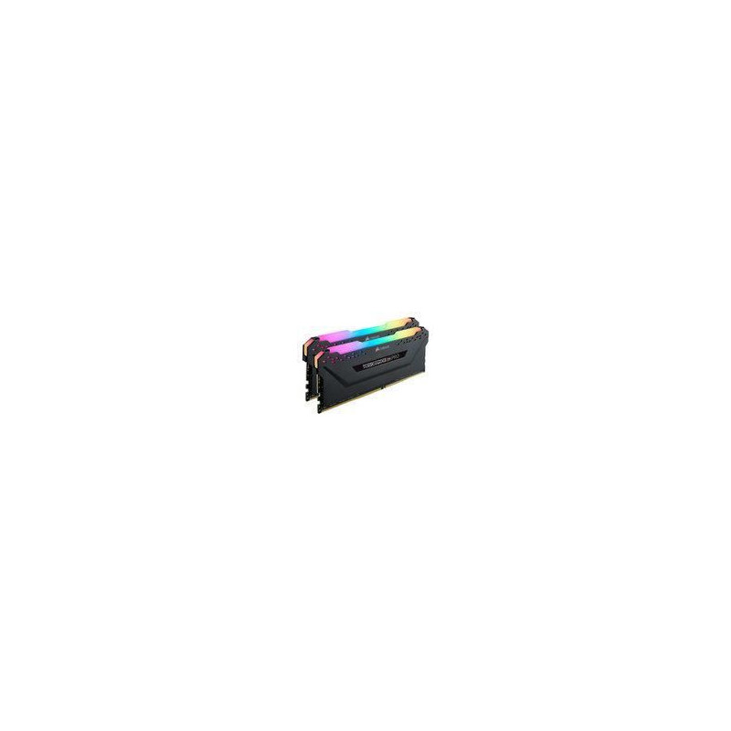 CORSAIR Memoire PC DDR4 - VENGEANCE RGB PRO 16GB 2x8GB - 3600MHz - CAS 18 - Kit Dual Channel CMW16GX4M2D3600C18