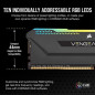 CORSAIR Memoire PC DDR4 - VENGEANCE RGB PRO SL - 16Go 2x8Go - 3200Mhz - CAS 16 - Black CMH16GX4M2E3200C16