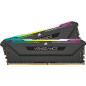 CORSAIR Memoire PC DDR4 - VENGEANCE RGB PRO 16Go 2x8Go - 3600Mhz - CAS 18 Optimized for AMD Ryzen - Black CMH16GX4M2Z3600C18