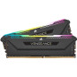 CORSAIR Memoire PC DDR4 - VENGEANCE RGB PRO SL 32Go 2x16Go - 3600Mhz - CAS 18 Optimized for AMD Ryzen - Black CMH32GX4M2Z3600C18