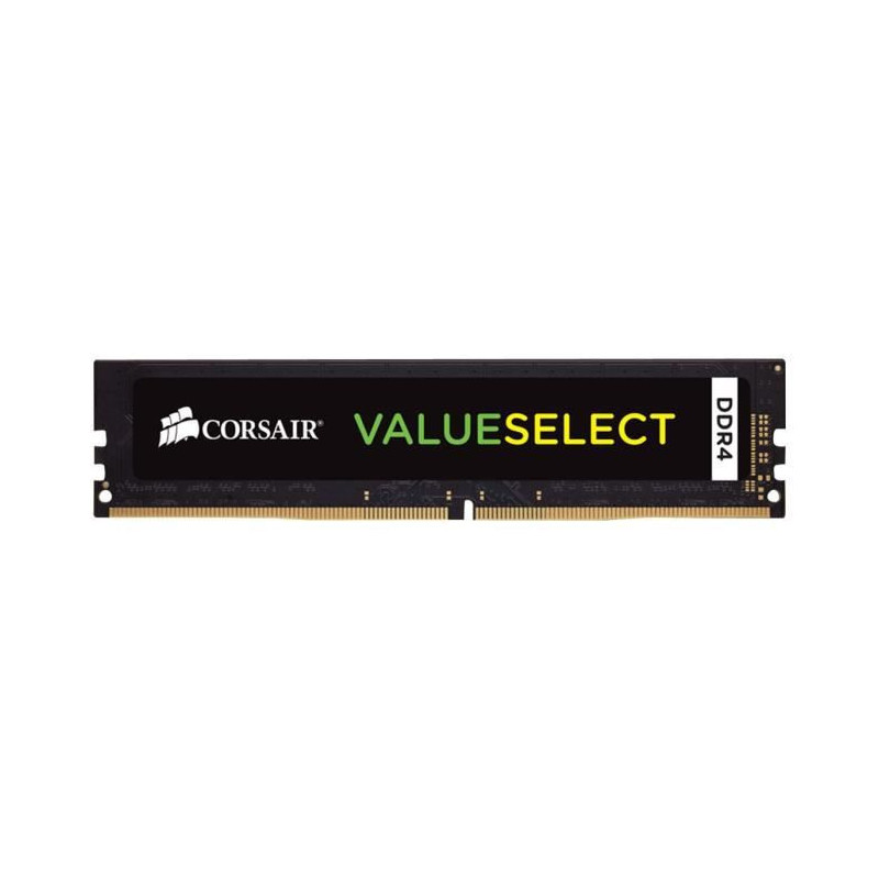 CORSAIR Memoire PC RAM - ValueSelect - 4Go 1x4Go - 2400MHz - DDR4 - CAS 16 CMV4GX4M1A2400C16