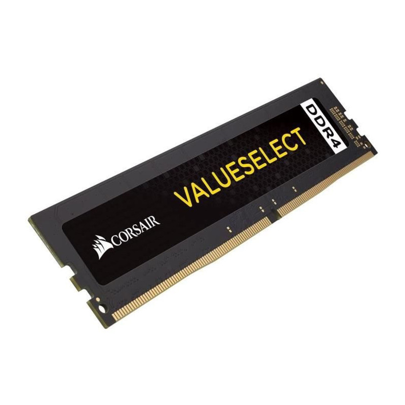 CORSAIR Memoire PC RAM - ValueSelect - 4Go 1x4Go - 2400MHz - DDR4 - CAS 16 CMV4GX4M1A2400C16