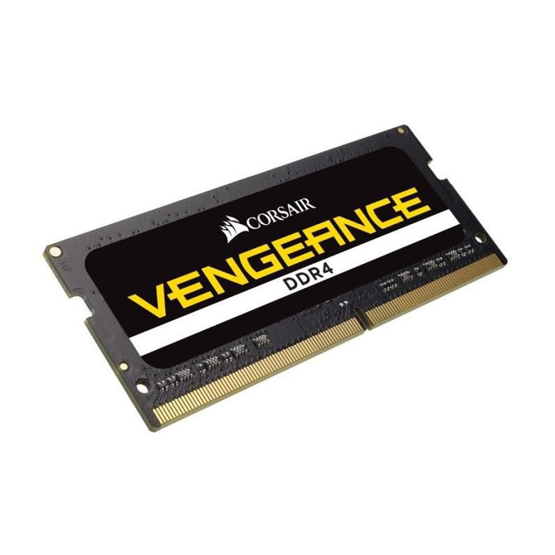 CORSAIR Memoire PC Portable SO-DIMM DDR4 - Vengeance 8Go 1x8Go - 2400 MHz - CAS 16 CMSX8GX4M1A2400C16