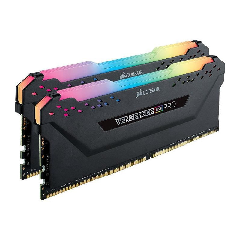 CORSAIR Memoire PC DDR4 - Vengeance RGB Pro 16Go 2x8Go - 2666 MHz - CAS 16 - RGB CMW16GX4M2A2666C16
