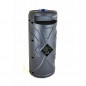 INOVALLEY KA02- Enceinte lumineuse Bluetooth 400W - Fonction Karaoke - 2 Haut-parleurs - Lumieres LED synchronisees  - Port USB