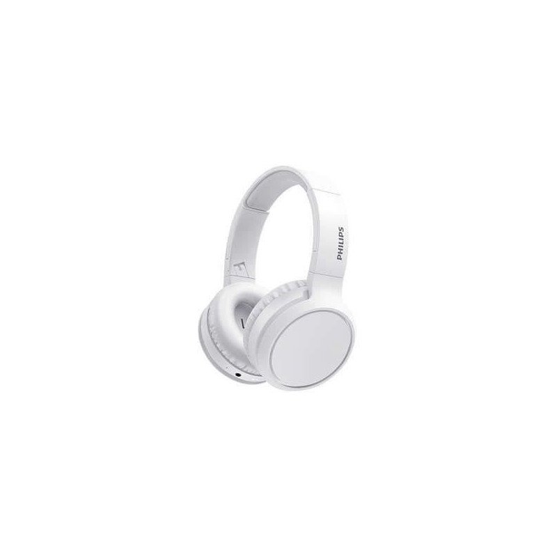 PHILIPS TAH5205WT/00 - Casque sans fil - Haut-parleurs 40mm - Bluetooth - Pliage compact - 29h dautonomie - Blanc