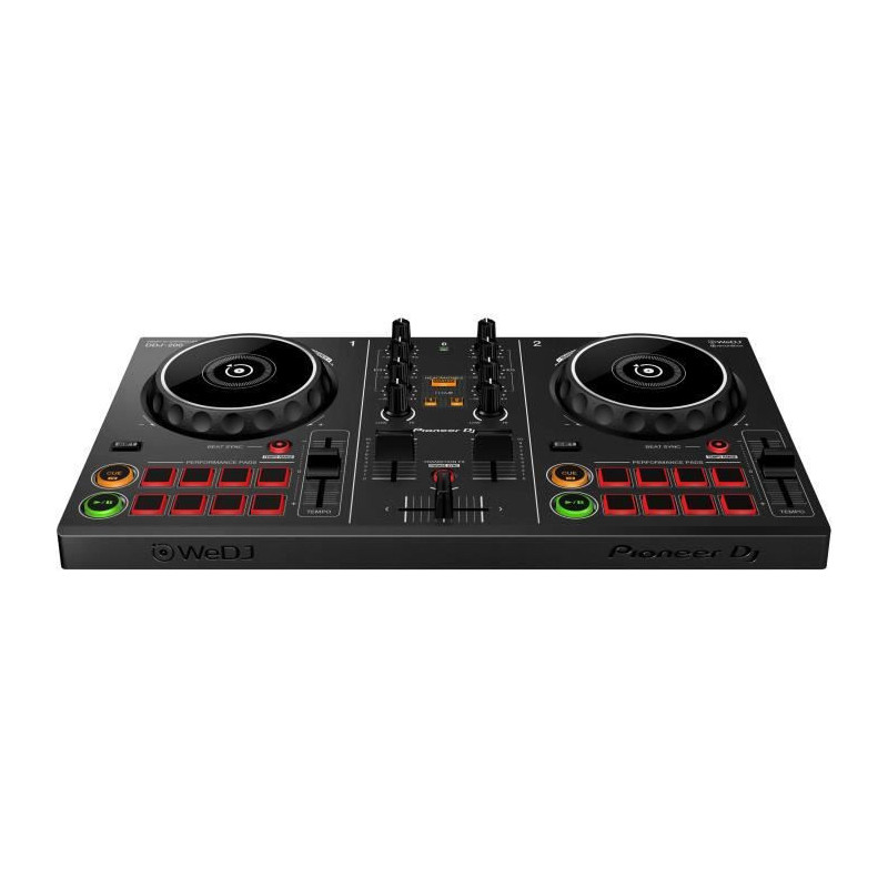 PIONEER DDJ-200 Controleur DJ compact 2 voies - Port USB et Bluetooth