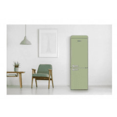 Réfrigérateur combiné 300L Froid Brassé SCHNEIDER 59.5cm E, SCB300VVA