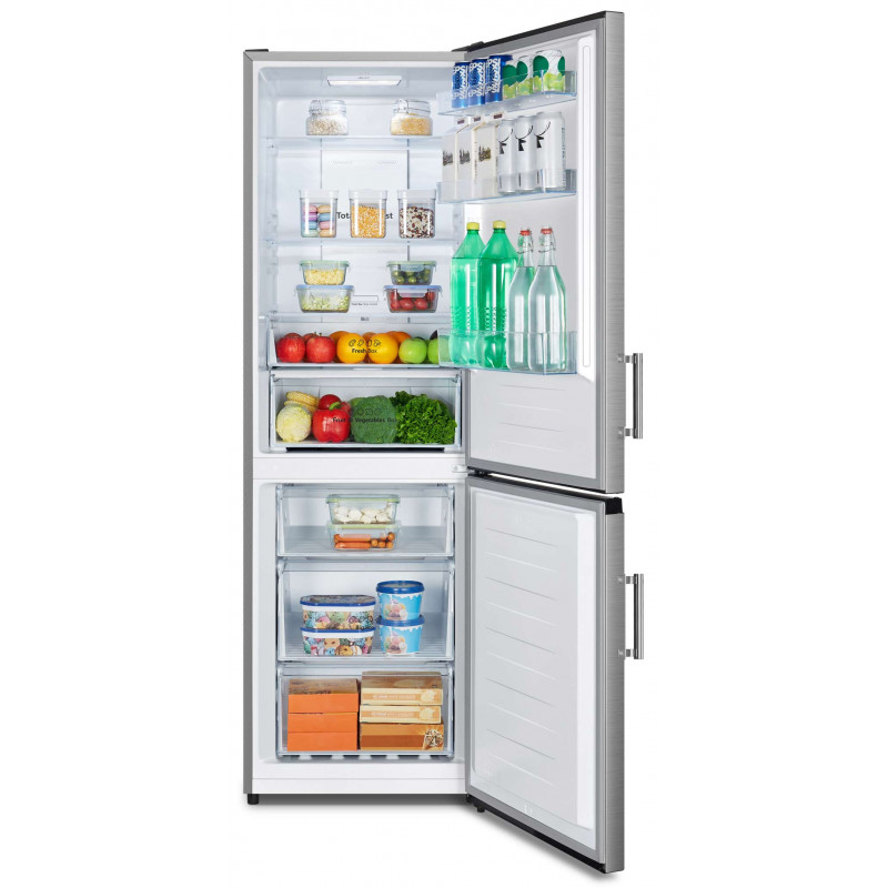 Réfrigérateurs combinés 207L Froid Ventilé FAGOR 59.5cm E, FAFN 8302 DX