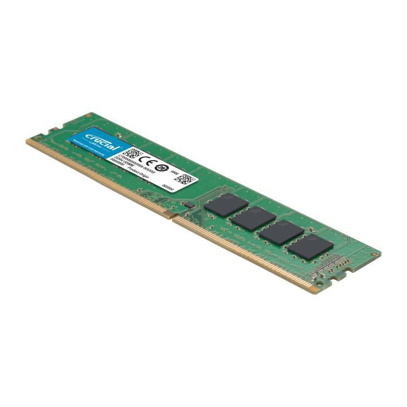 CRUCIAL - Memoire PC DDR4 -  8Go 1x8Go - 2400MHz - CAS 17 CT8G4DFS824A