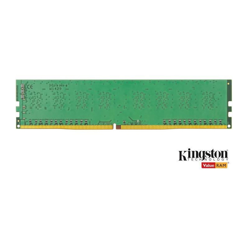 KINGSTON - Memoire PC RAM DDR4 - ValueRam - 8Go 1x8Go - 2666MHz - CAS19 KVR26N19S8/8