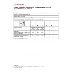 Bosch Table à induction BOSCH PUC611AA5E