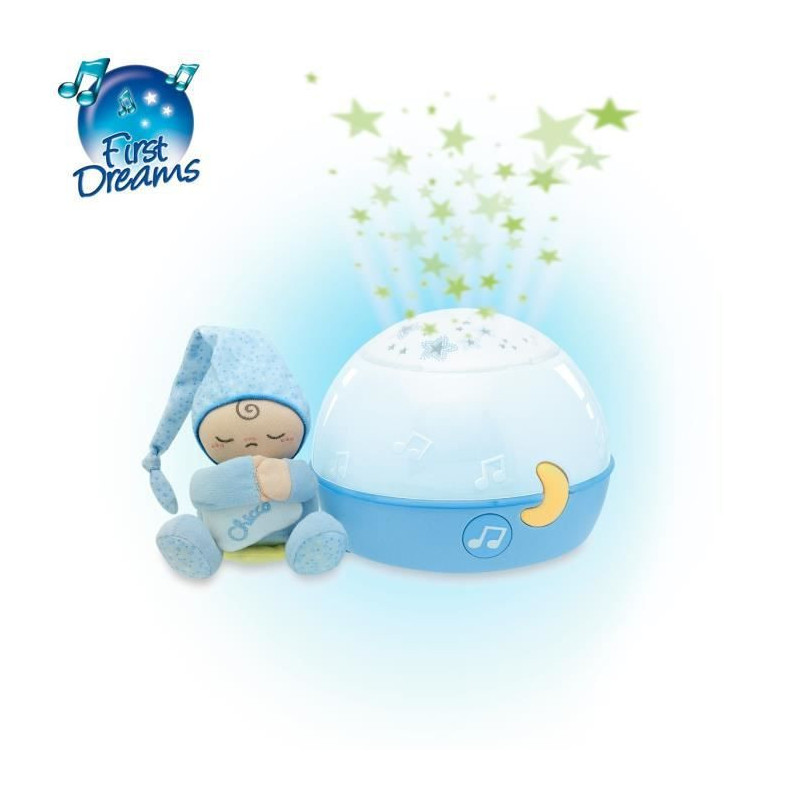 CHICCO Ma Lampe MagicProjection Bleu First Dreams