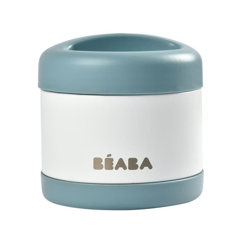 BEABA Portion de conservation inox isotherme 500 ml baltic blue/white