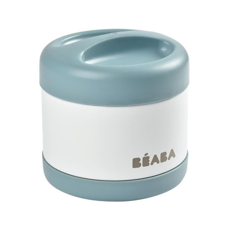 BEABA Portion de conservation inox isotherme 500 ml baltic blue/white