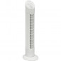 BESTRON Ventilateur colonne 75cm - minuterie 120 mn - 50W - Blanc - Debit dair 26,25m3/min.- Vitesse de lair 2,65m/sec