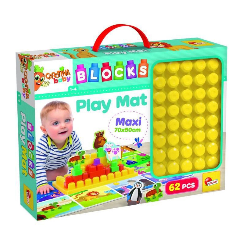 LISCIANI GIOCHI Carotina Baby Block Play Mat 40799