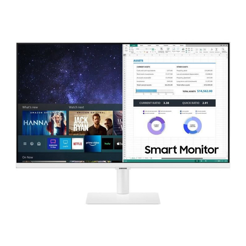 Ecran PC - Smart Monitor - SAMSUNG M5 - 27 FHD
