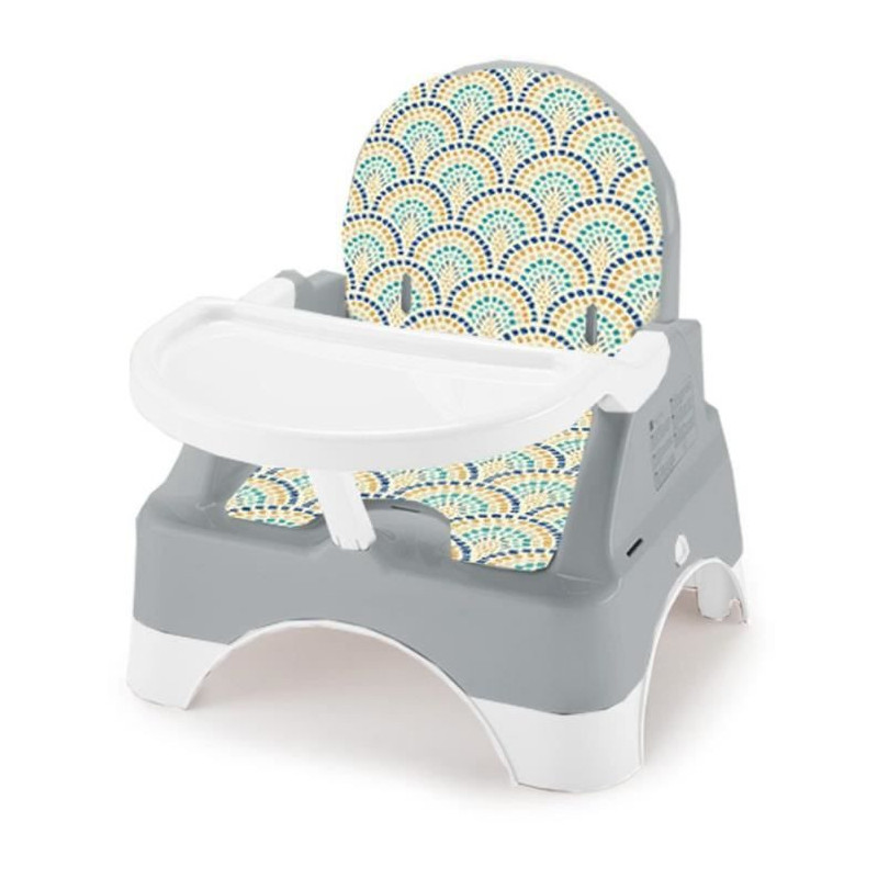THERMOBABY EDGAR Rehausseur+marche pied Gris Charme
