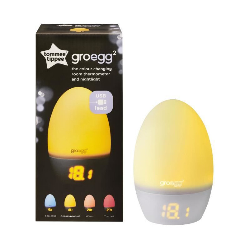 TOMMEE TIPPEE Thermometre numerique Groegg USB