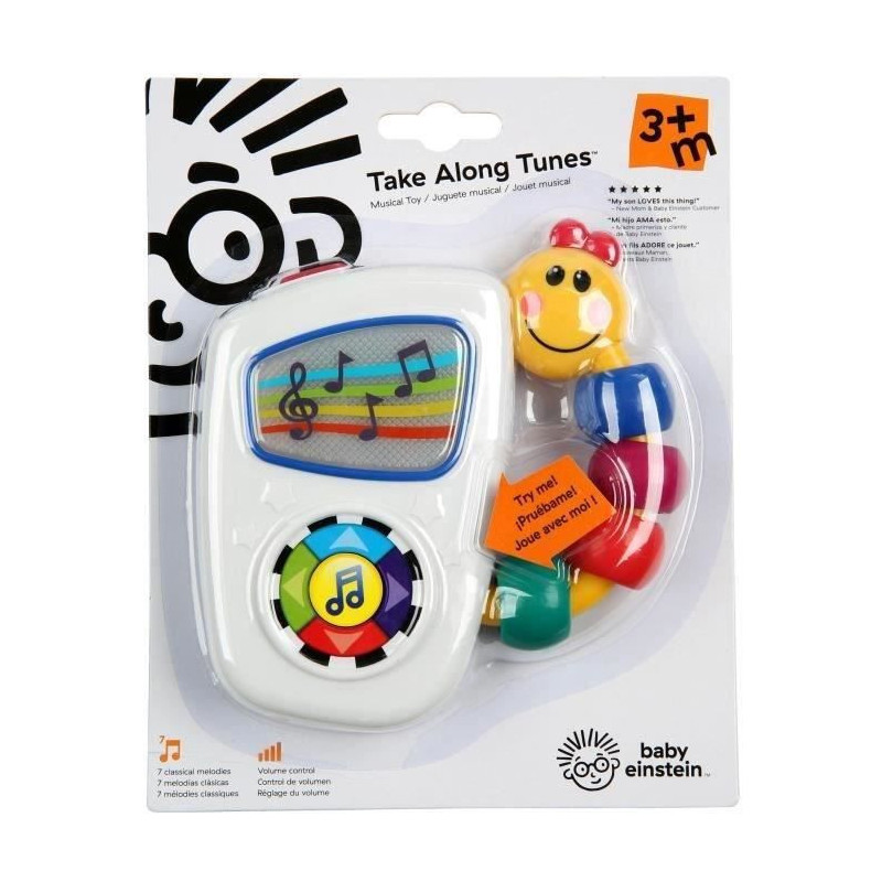 BABY EINSTEIN Boite a musique portable Take Along TunesTM - Multi Coloris