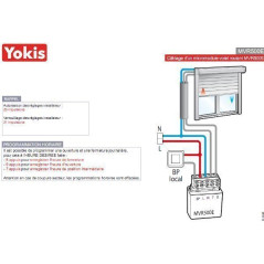 YOKIS Micromodule Volet Roulant YOKIS - MVR500E