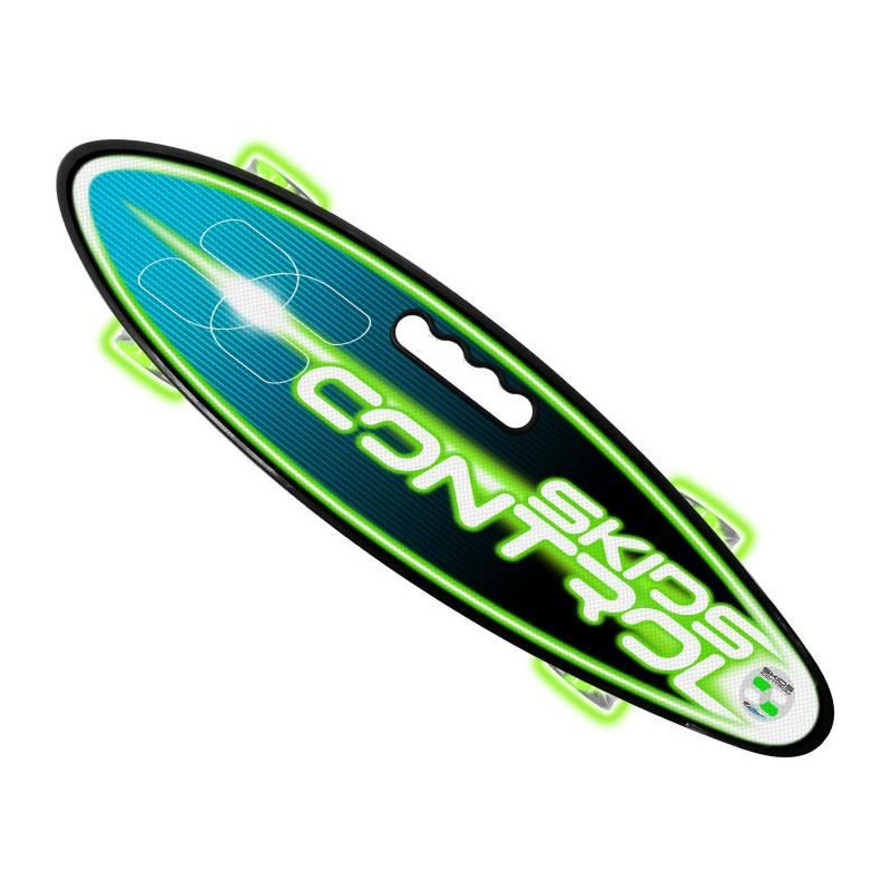 STAMP Skateboard 24 x 7 SKIDS CONTROL avec poignee et roues lumineuses