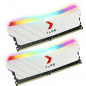 Memoire RAM - PNY - XLR8 Gaming EPIC-X RGBTM DDR4 3600MHz 2x8GB - White Edition -  MD16GK2D4360018XWRGB