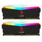 Memoire RAM - PNY - XLR8 Gaming EPIC-X RGB DIMM DDR4 3200MHz 2X8GB -  MD16GK2D4320016XRGB